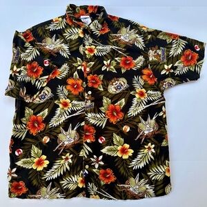 Vintage 2000 Warner Brother Looney Tunes Men’s Hawaian Shirt Size Large​​​